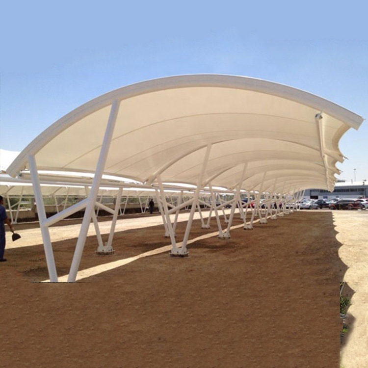 長春膜結(jié)構遮陽雨棚組成以及用途