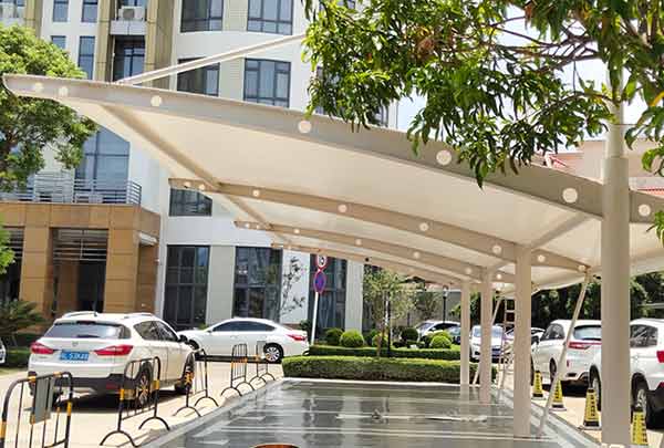 長春膜結(jié)構(gòu)汽車棚為什么越來越受歡迎！