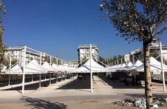 膜結(jié)構(gòu)車(chē)棚特點(diǎn)，為什么這么受歡迎？